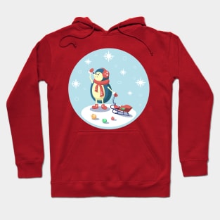 Christmas hedgehog Hoodie